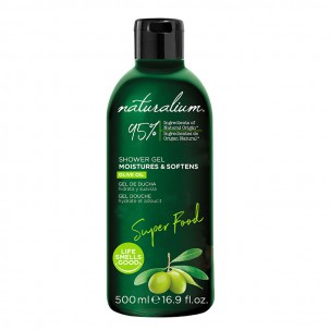 Olive Naturalium Superfood Shower Gel (500ml): Mit feuchtigkeitsspendenden und reparierenden Eigenschaften für Ihre Haut